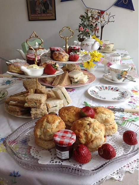 China and Lace Vintage Catering - Afternoon Tea Shropshire