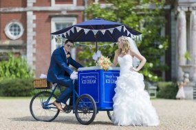 Wedding at Stansted Park Ice Cream Tricycle