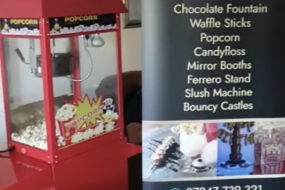 E W P Hire Popcorn Machine Hire Profile 1