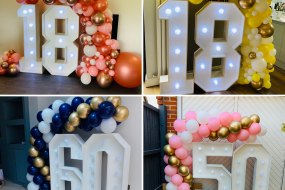 Sparkly Celebrations Light Up Letter Hire Profile 1