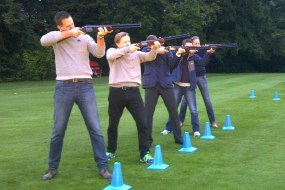 Laser Clay Pigeon Shooting