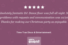 Time Trax Disco & Entertainment DJs Profile 1