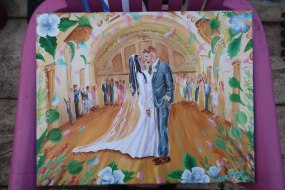 Rose Popay Live wedding and event painter Party Entertainers Profile 1