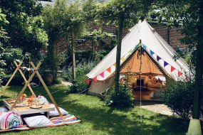 Bell Tent & picnic