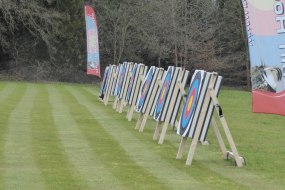 Mobile archery unit at Robin Hood Events