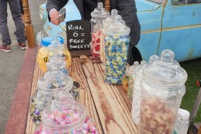 Peaky Blinder serving sweets