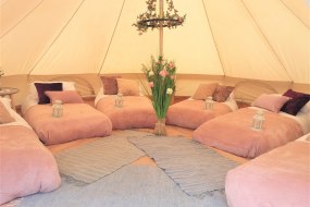 Devon Belles - Bell Tent Hire Sleepover Tent Hire Profile 1