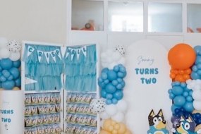 Bluey themed 2nd birthday