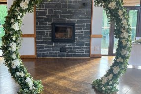 Welsh Elegance Flower Wall Hire Profile 1