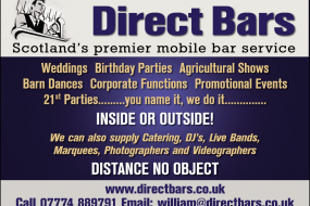 Direct Bars and Catering  Mobile Bar Hire Profile 1