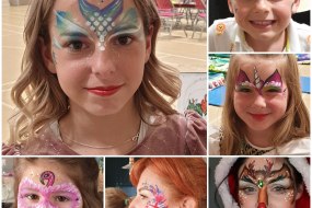 Sam Jones Creative Faces Glitter Bar Hire Profile 1