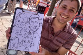 Spencer the Artist Caricaturists  Profile 1