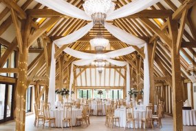 Ceiling Drapes at The Old Kent Barn