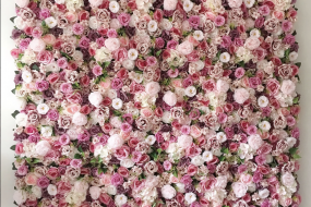 Pink Flower wall