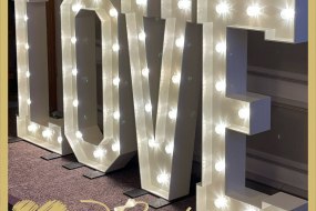 Bowtique Events Light Up Letter Hire Profile 1