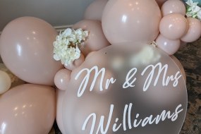 Create & Inflate Wedding Accessory Hire Profile 1