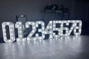 Ornate Deco & Event planners Light Up Letter Hire Profile 1