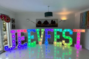 Vision2Events LTD Light Up Letter Hire Profile 1