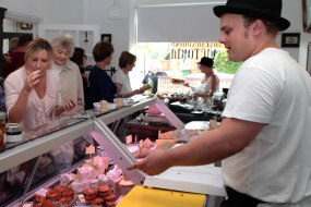 A look inside Alexandrina Victoria deli counter in Twyford, Berkshire