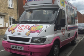 Tonys Ice Creams Food Van Hire Profile 1