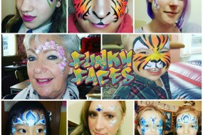 Funky Faces Face Painting Temporary Tattooists Profile 1