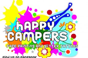 Happy Campers Face Painting and Glitter Tattoos Body Art Hire Profile 1