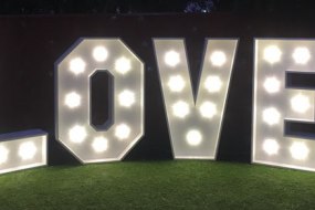 Sugar Rush Event Hire Light Up Letter Hire Profile 1