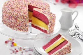 Angel Sparkle Cake