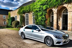 Aura Wedding Cars Mercedes Benz S Class at Hemswell Cliff in Lincolnshire