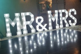 S&J party hire Light Up Letter Hire Profile 1