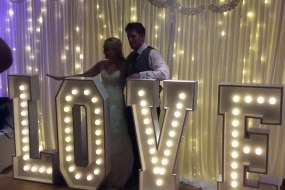 Gilt Edge Events Light Up Letter Hire Profile 1