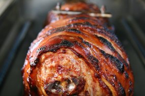 Delicious hog roasts