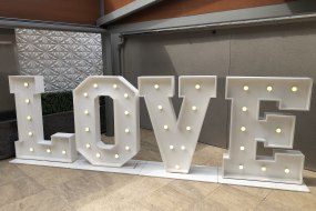 Platinum Discos Light Up Letter Hire Profile 1