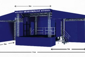 Party Power PA & DJ Equipment Hire Nottingham Stage Hire Profile 1