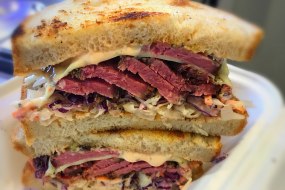 smoked beef pastrami reuben