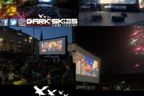 Dark Skies Cinema Screen and Projector Hire Profile 1