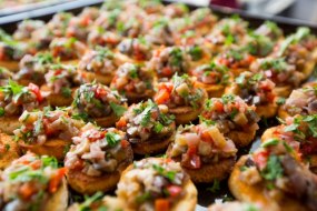 Caponata Crostini Canapés