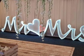 LG Entertainment Light Up Letter Hire Profile 1