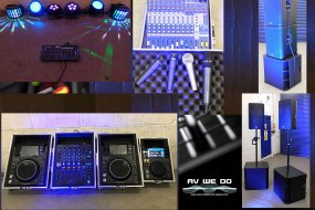 AV We Do Party Equipment Hire Profile 1