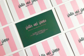 Walter and Winnie Paper Studio Wedding Accessory Hire Profile 1