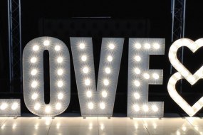 De-Lights Light Up Letter Hire Profile 1