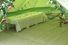 Bell tent party hire