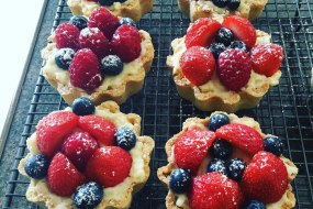 Fresh Fruit Madeline Tarts