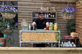 One of our bars, all ready to go ahead a busy farm shop open day.