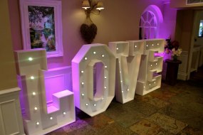 EG Entertainments Light Up Letter Hire Profile 1