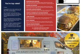 The Two Foodies  Food Van Hire Profile 1