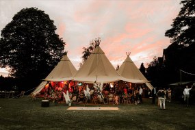 Link your tipis to create the perfectly sized space