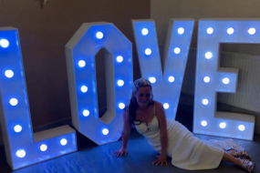 Moonlight Entertainments Disco & Karaoke Light Up Letter Hire Profile 1