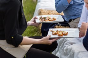 Serving Canapes