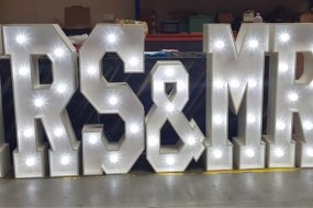 Candy Corner Scotland  Light Up Letter Hire Profile 1